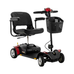 photo of transportable mobility scooter assembled